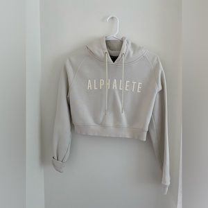 Alphalete cropped hoodie